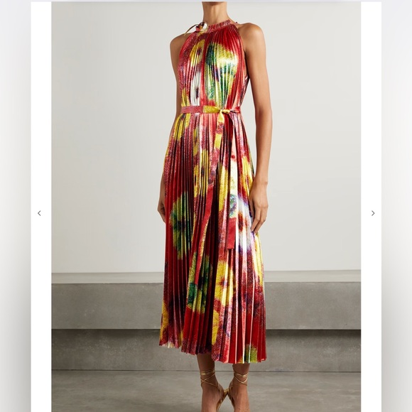 ULLA JOHNSON amiko dress in medallion Sz 8